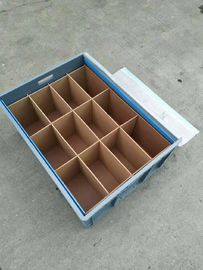 Motor Industry Bulk Volume Euro Stacking Containers 1000*400*290 mm Virgin Plastic Color Customized