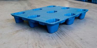 9 Feet Impact-Resistance Nesting 1100*900 mm Blow Molding Plastic Pallets