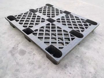 HDPE Reinforced 1200*1000 Mm Black Plastic Pallets