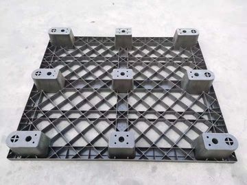 HDPE Reinforced 1200*1000 Mm Black Plastic Pallets