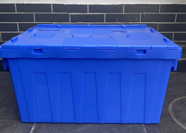 Recycable Logistics Stack Plastic Attached Lid Containers