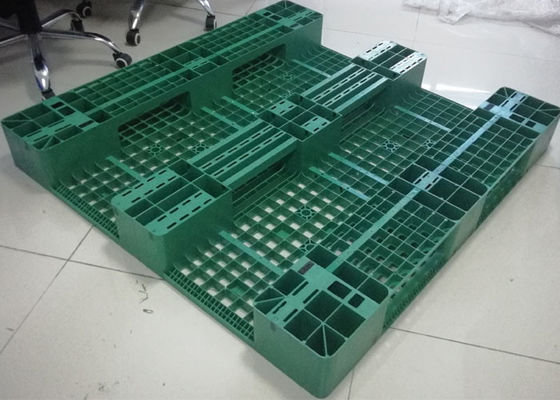 Custom HDPE 6T Heavy Duty Plastic Pallets 4 Way Forklift