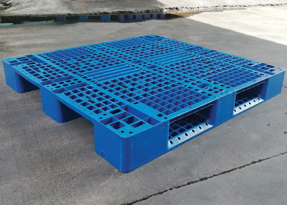 Custom HDPE 6T Heavy Duty Plastic Pallets 4 Way Forklift
