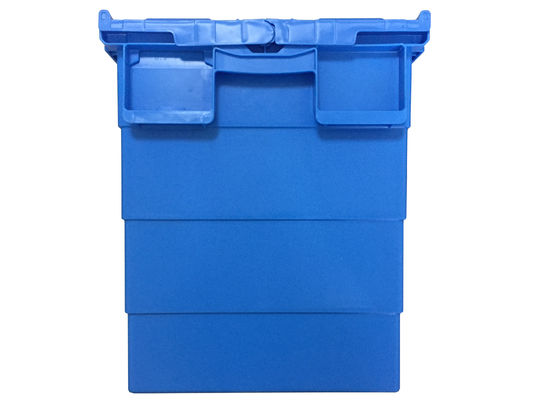 225kgs Plastic Attached Lid Containers Turnover Storage Box