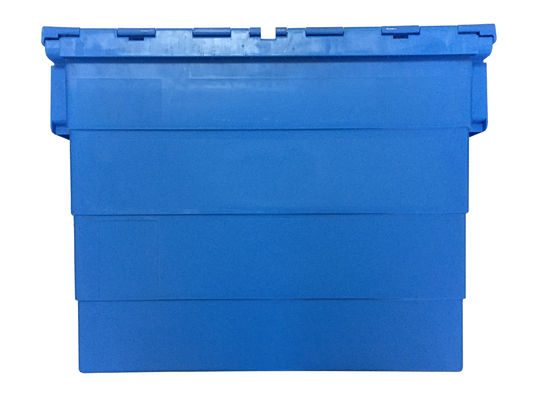 225kgs Plastic Attached Lid Containers Turnover Storage Box