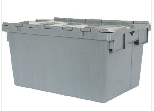 Virgin PP Standard Logistic Plastic Shipping Totes Gray Color