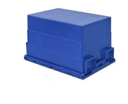 600*400*365mm 200kg PP Crate Storage Box For Transportation