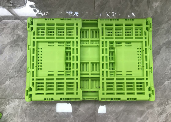 Heavy Duty Plastic Folding Vegetable Crates 600*400*300mm