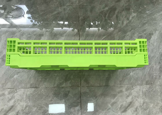 Store 600*400*120mm Fruit And Vegetable Plastic Crates Logo Printing