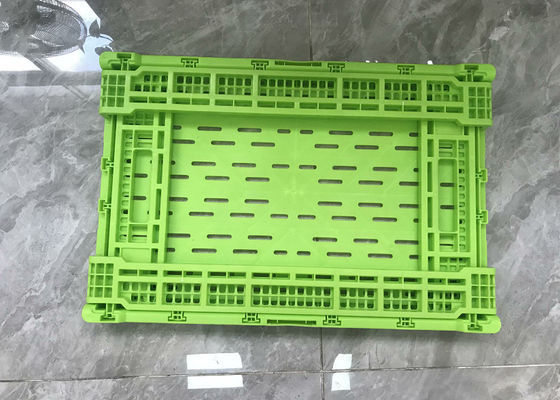 Polyethylene Fruit And Vegetable Plastic Crates For Shipping Color Custom