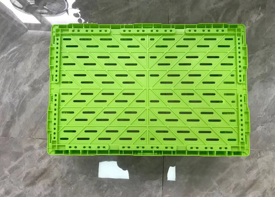 4400PCS Loading Plastic Vented Crates 600*400mm For Veg Fruits