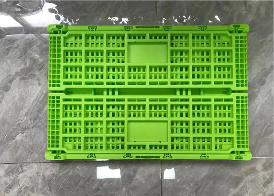 4400PCS Loading Plastic Vented Crates 600*400mm For Veg Fruits