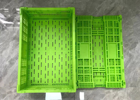 20kg Loading Vegetable Fruit Collapsible Plastic Crates