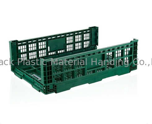 Card Clip Design Plastic Moving Crates Fruit Vegetable Storage Baskets