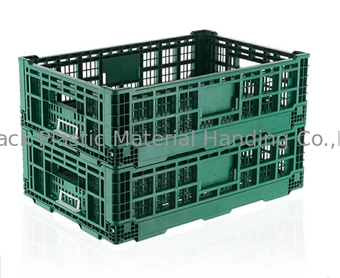 Card Clip Design Plastic Moving Crates Fruit Vegetable Storage Baskets