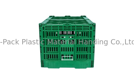 3.4kg 100% Virgin PP Heavy Duty Fruit And Vegetable Plastic Crates