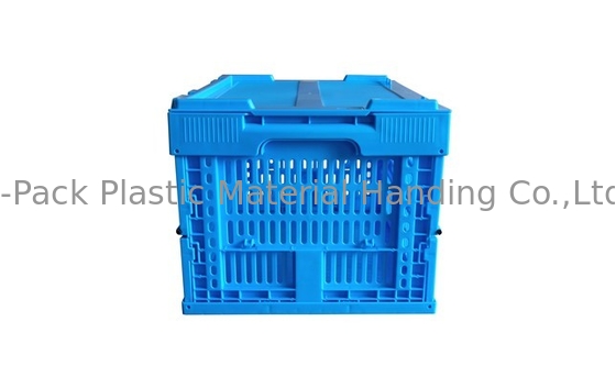 Impact - Resistance Collapsible Fruit And Vegetable Plastic Crates With Lids