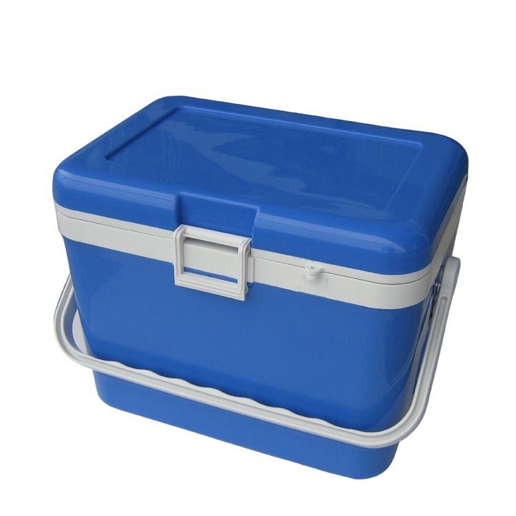 Food Grade Resin 17L Fruit Fresh Insulated Cool Box For Vaccines Corrosion Resistance