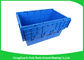 Euro Storage Plastic Attached Lid Containers Rentable Moving For Transportation And Logistics