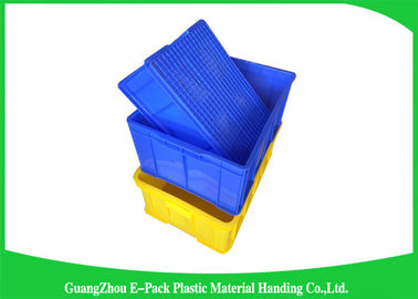 50L Plastic Stackable Storage Bins Space Saving , Recycle Plastic Stacking Boxes