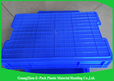 Reusable Large Plastic Storage Containers , Standard Stackable Plastic Storage Bins