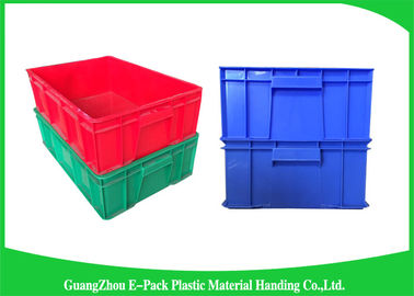 Rectangle Folding Large Plastic Storage Boxes , Big Plastic Containers Eco - Friendly