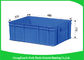 Top Plastic Solid Stacking Storage Bins , Agriculture Large Plastic Storage Boxes