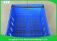 Customized Stackable Plastic Storage Bins , Collapsible Plastic Crates With Lids