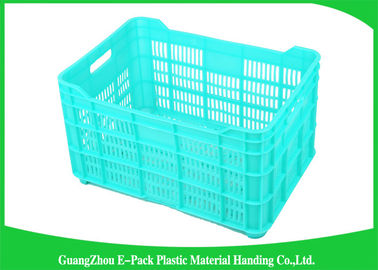 Economic Stackable Storage Containers , Household  Plastic Stacking Crates Poultry Transport