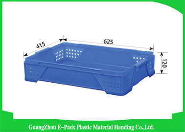 Warehouse Large Plastic Storage Boxes , Space Saving Stackable Plastic Bins