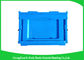 Virgin PP Plastic Folding Crate , Collapsible Plastic Storage Bins ForTransport Turnover Storage