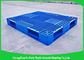 Recyclable 4 - Way Export Plastic Pallets , Standard Double Faced Plastic Shipping Pallets