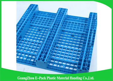 Single Face Small Plastic Pallets With Steel Tubes Inside , Light Duty  Mini Plastic Pallets