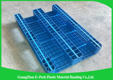 Standard Size Stackable Plastic Pallets , Double Faced Heavy Duty Pallets High Load