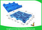 Single Faced Plastic Export Pallets , 3 Skids Industrial Plastic Pallets For Food Industry