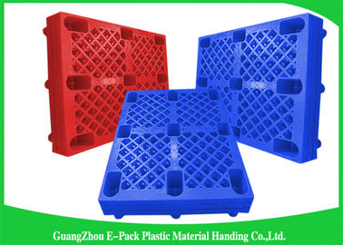 Ventilated Nestable Plastic Pallets Food Grade 1200 * 800 * 140mmWith Nine Feet