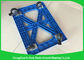750 * 570 * 175mm Plastic Moving Dolly  Pallet  Heavy Duty Four Wheel 100% PP