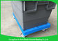 Folding Heavy Duty Moving Dolly , Antistatic Plastic Dolly Cart 61q2 * 412 * 145mm