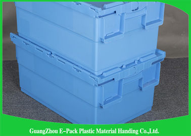 Customized Plastic Attached Lid Containers Storage Packaging Long Service Life