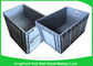 65 Litre Industrial  Euro Stacking Containers Heavy Duty Foldable Transport Space Saving