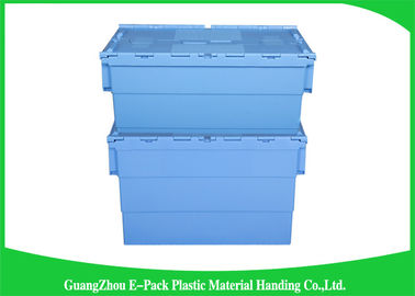 Customized Plastic Attached Lid Containers Storage Packaging Long Service Life