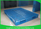 Heavy Duty Rackable 1 Ton Steel Reinforced blue Plastic Pallets 1200*1000mm
