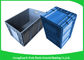 Large Standard Warehouse Plastic Euro Stacking Containers 800*600*340mm