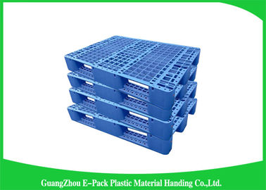 Single Faced Steel Reinforced Rackable Plastic Pallets 1300*1100*160mm