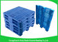 Single Faced Steel Reinforced Rackable Plastic Pallets 1300*1100*160mm