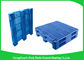Single Faced Steel Reinforced Rackable Plastic Pallets 1300*1100*160mm