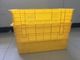 Durable Plastic Food Crates ,  Stacking Nesting Fruit Vegetable PP Mesh Crates DC Warehouse