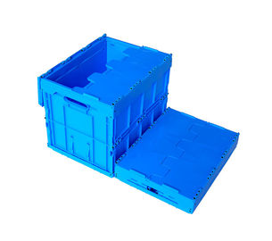 400*300 mm Collapsible Plastic Containers Full Loading Of 5 Pieces Stacking