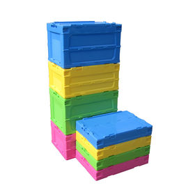 Logo Printing Non - Toxic Collapsible Plastic Containers American Standard Sizes