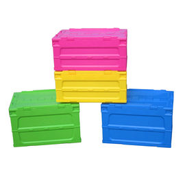 Logo Printing Non - Toxic Collapsible Plastic Containers American Standard Sizes